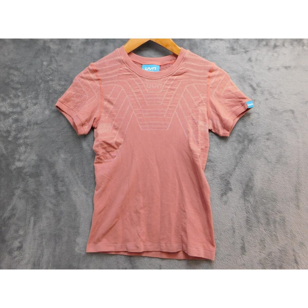 UYN T-Shirt Womens M Pink Crew Neck Breathable Lightweight Moisture Wicking